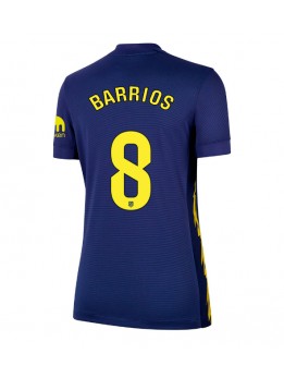 Billige Atletico Madrid Pablo Barrios #8 Bortedrakt Dame 2025-26 Kortermet